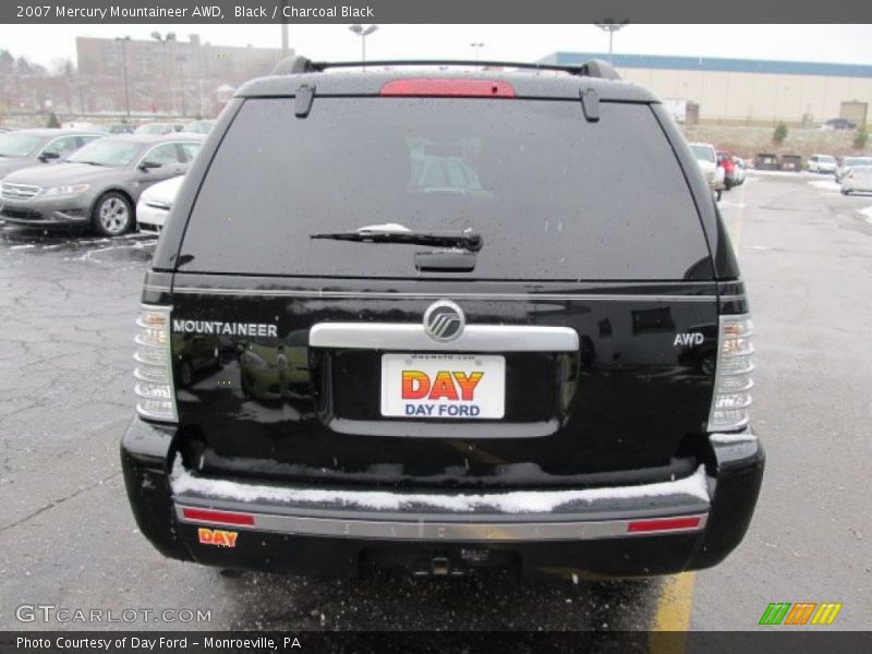 Black / Charcoal Black 2007 Mercury Mountaineer AWD