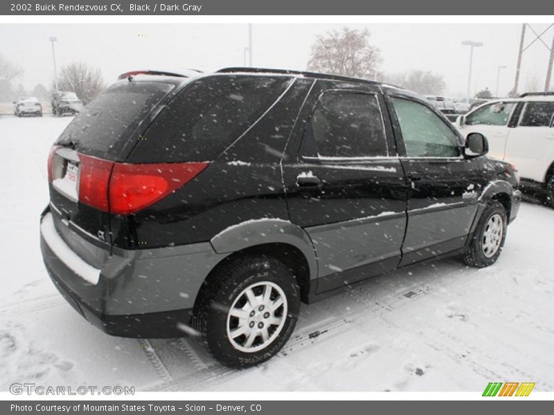 Black / Dark Gray 2002 Buick Rendezvous CX