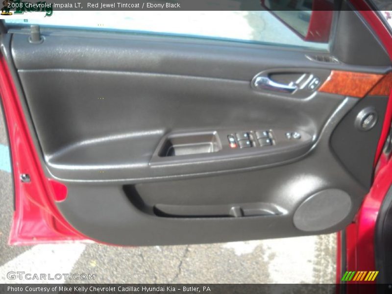 Red Jewel Tintcoat / Ebony Black 2008 Chevrolet Impala LT