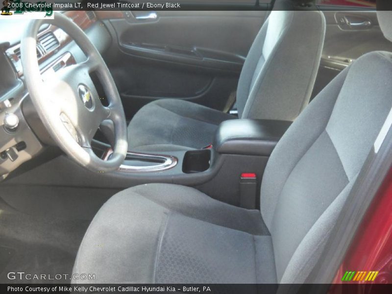 Red Jewel Tintcoat / Ebony Black 2008 Chevrolet Impala LT
