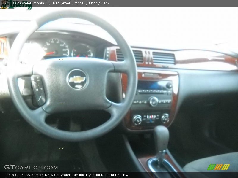 Red Jewel Tintcoat / Ebony Black 2008 Chevrolet Impala LT