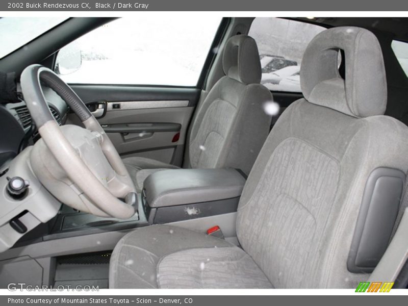 Black / Dark Gray 2002 Buick Rendezvous CX