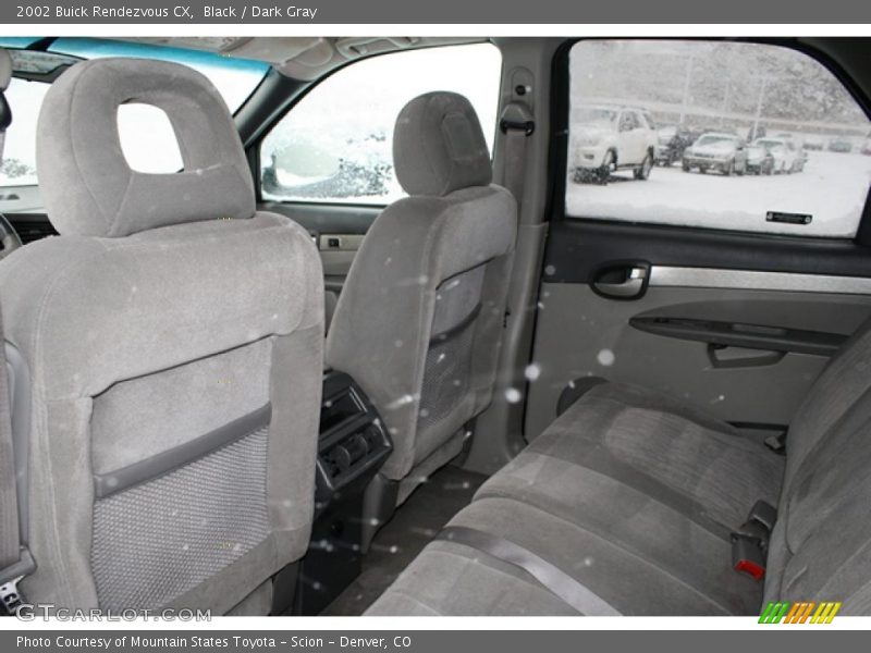 Black / Dark Gray 2002 Buick Rendezvous CX