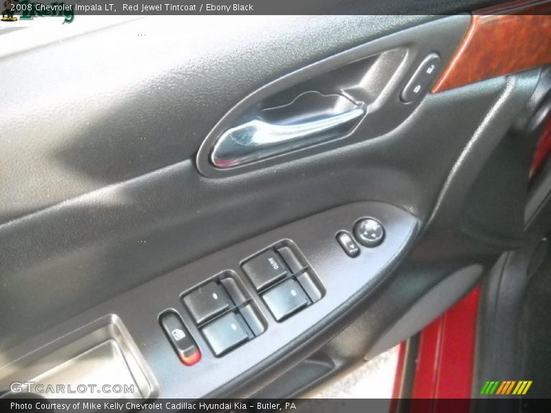 Red Jewel Tintcoat / Ebony Black 2008 Chevrolet Impala LT