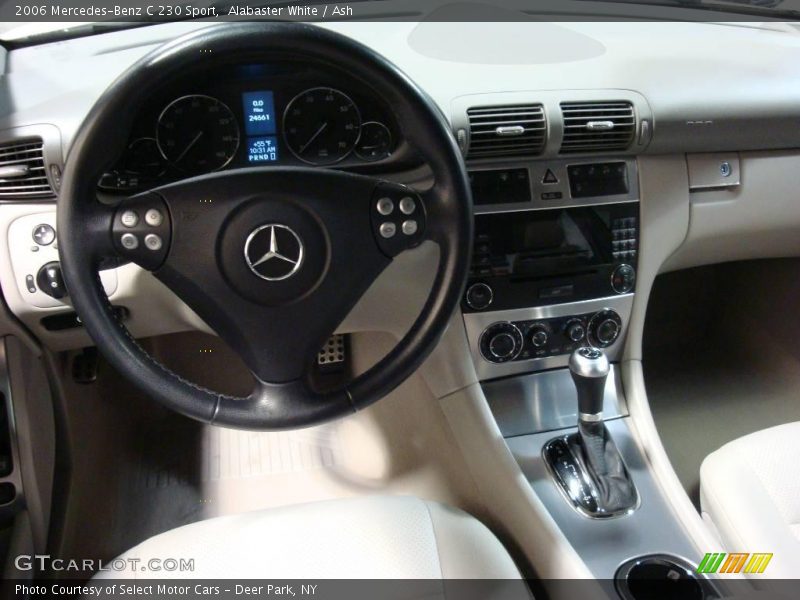 Alabaster White / Ash 2006 Mercedes-Benz C 230 Sport