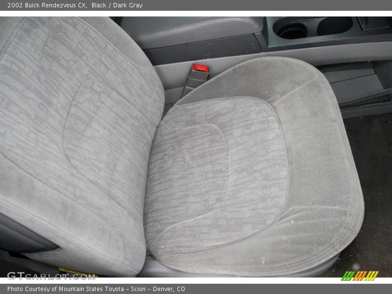Black / Dark Gray 2002 Buick Rendezvous CX
