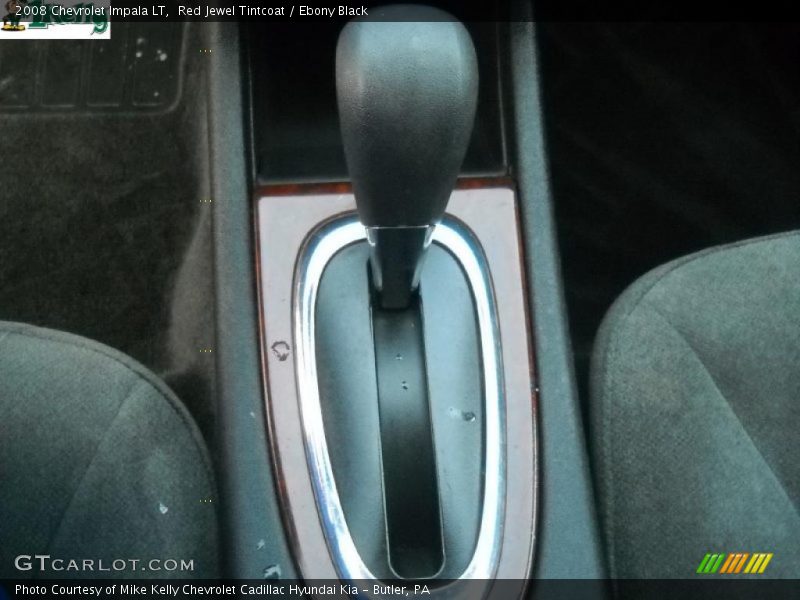 Red Jewel Tintcoat / Ebony Black 2008 Chevrolet Impala LT
