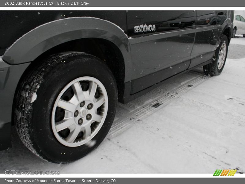Black / Dark Gray 2002 Buick Rendezvous CX