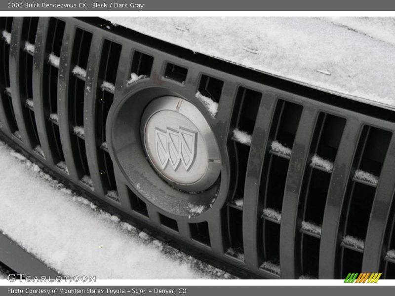 Black / Dark Gray 2002 Buick Rendezvous CX