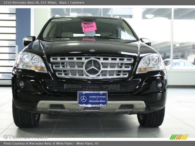 Black / Cashmere 2010 Mercedes-Benz ML 350 4Matic