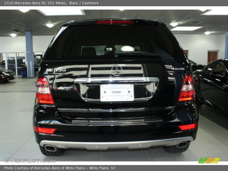 Black / Cashmere 2010 Mercedes-Benz ML 350 4Matic