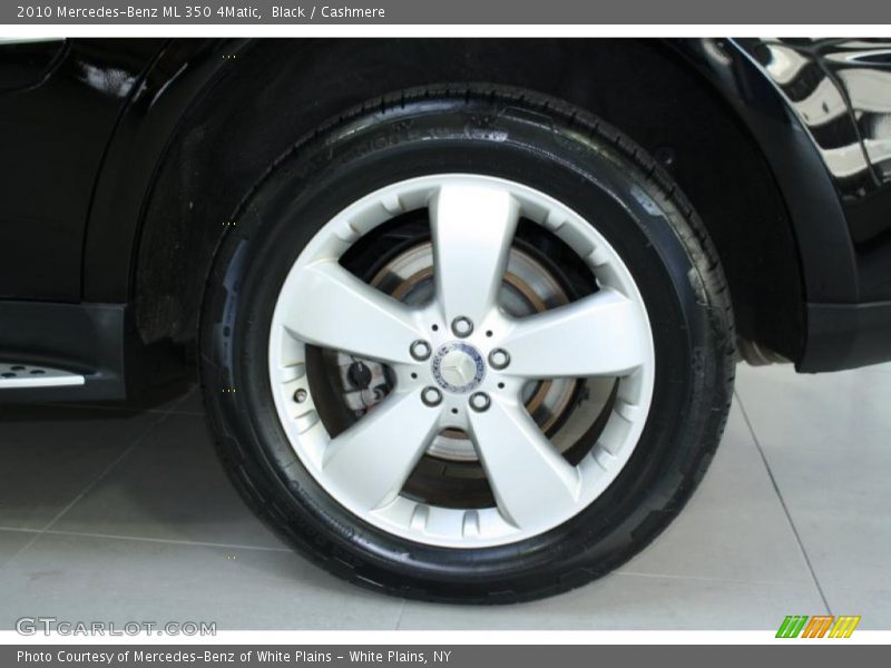Black / Cashmere 2010 Mercedes-Benz ML 350 4Matic