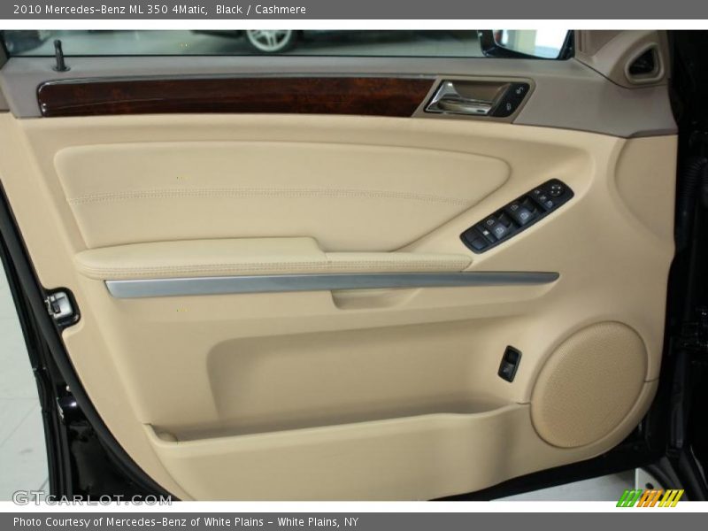 Black / Cashmere 2010 Mercedes-Benz ML 350 4Matic