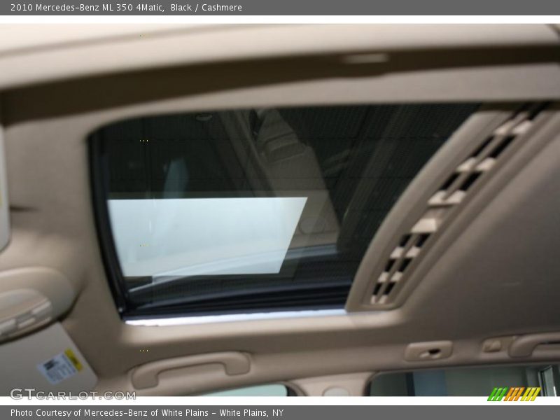 Black / Cashmere 2010 Mercedes-Benz ML 350 4Matic