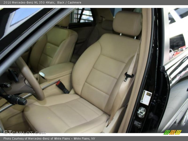 Black / Cashmere 2010 Mercedes-Benz ML 350 4Matic