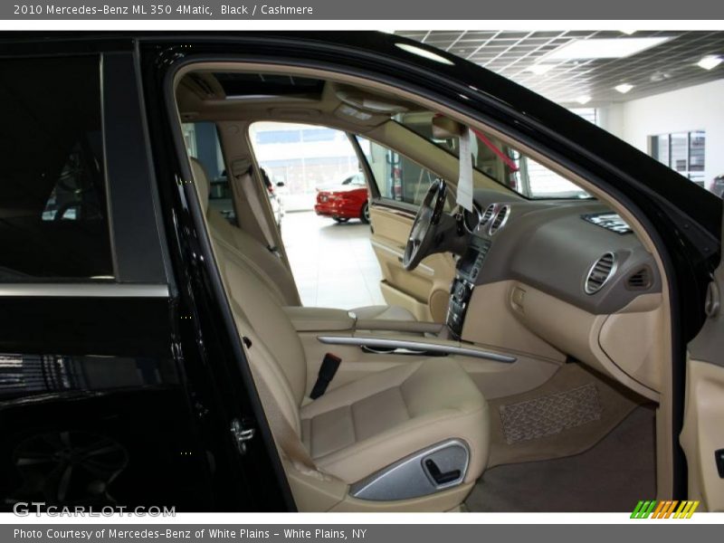 Black / Cashmere 2010 Mercedes-Benz ML 350 4Matic