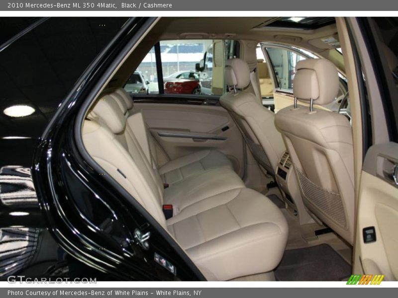 Black / Cashmere 2010 Mercedes-Benz ML 350 4Matic