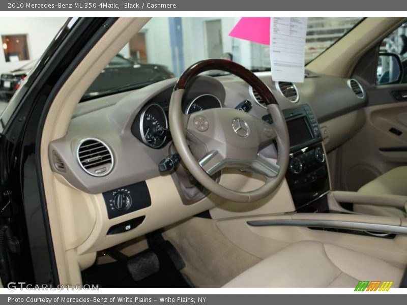Black / Cashmere 2010 Mercedes-Benz ML 350 4Matic