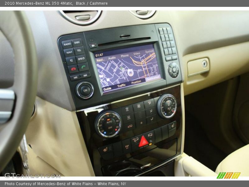 Black / Cashmere 2010 Mercedes-Benz ML 350 4Matic
