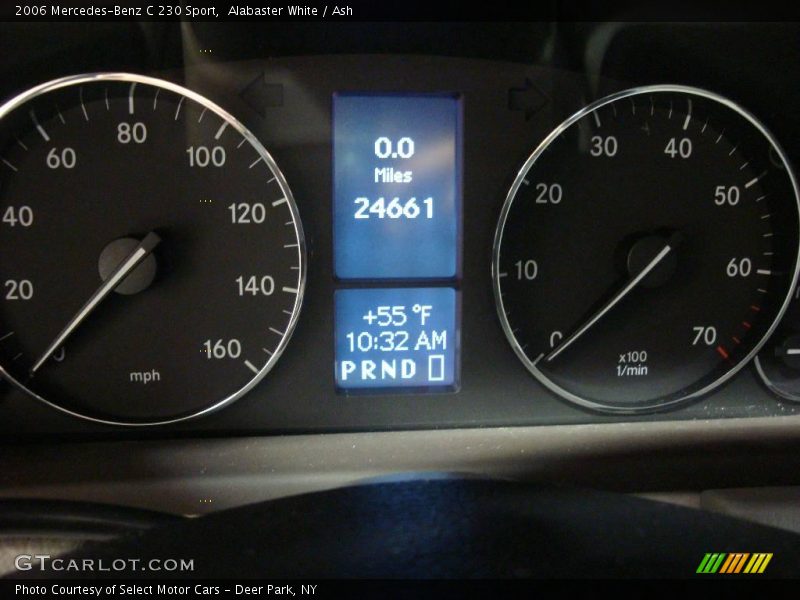 Alabaster White / Ash 2006 Mercedes-Benz C 230 Sport