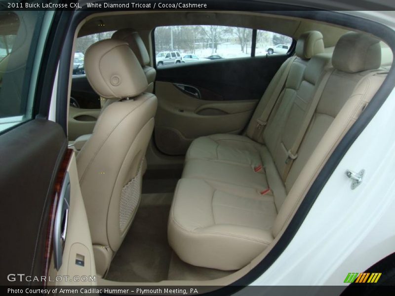 White Diamond Tricoat / Cocoa/Cashmere 2011 Buick LaCrosse CXL