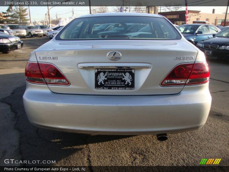 Classic Silver Metallic / Ash 2006 Lexus ES 330