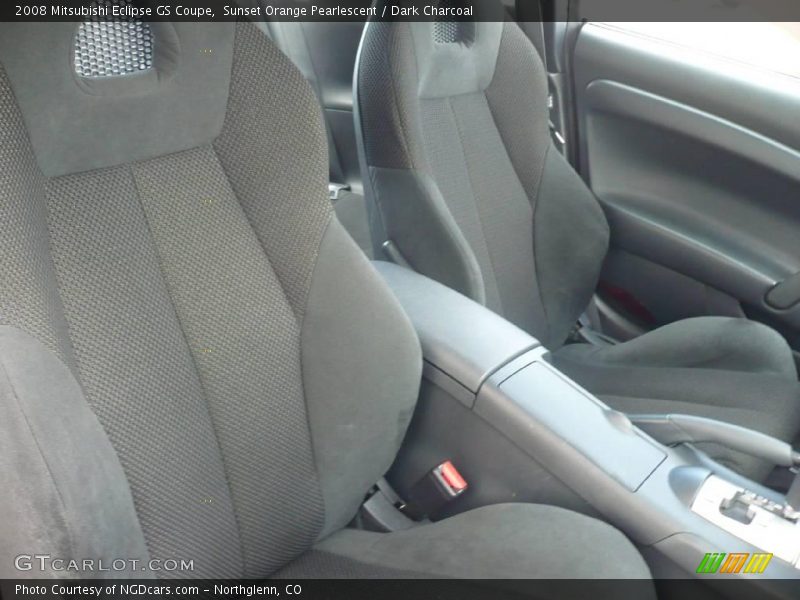 Sunset Orange Pearlescent / Dark Charcoal 2008 Mitsubishi Eclipse GS Coupe