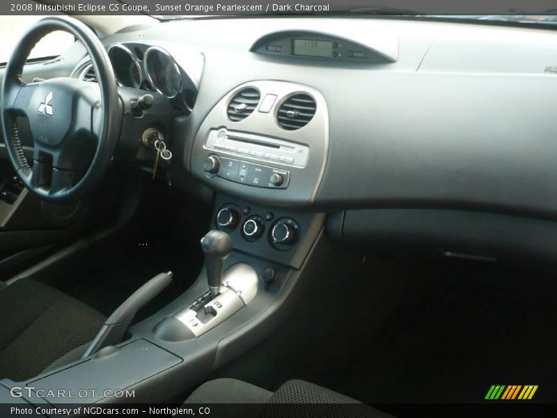 Sunset Orange Pearlescent / Dark Charcoal 2008 Mitsubishi Eclipse GS Coupe