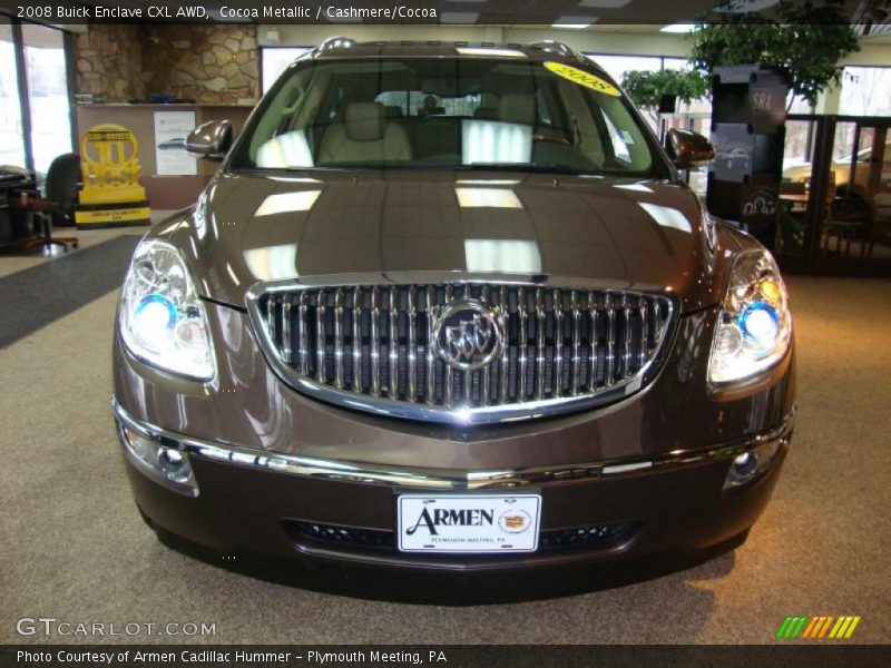 Cocoa Metallic / Cashmere/Cocoa 2008 Buick Enclave CXL AWD