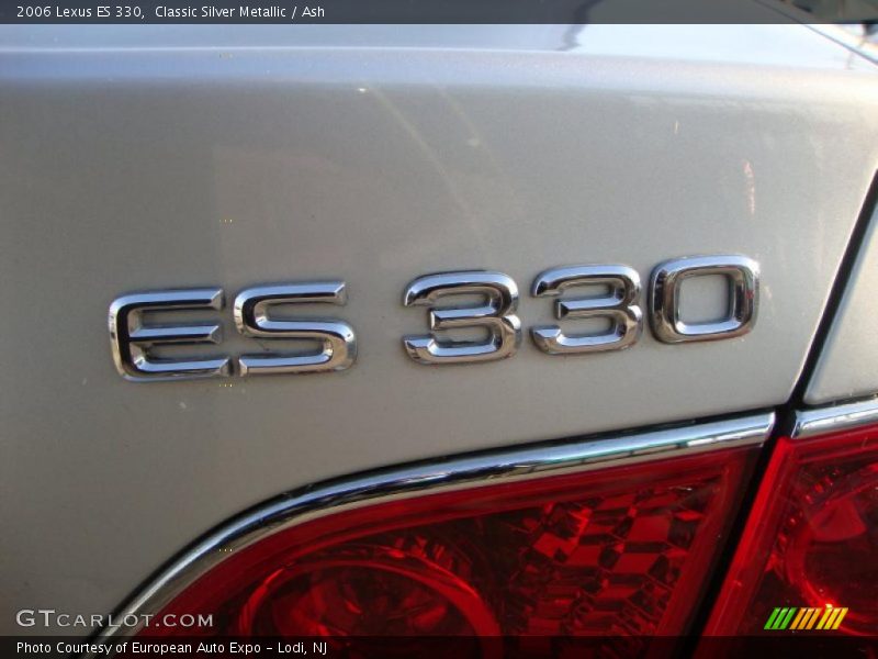 Classic Silver Metallic / Ash 2006 Lexus ES 330