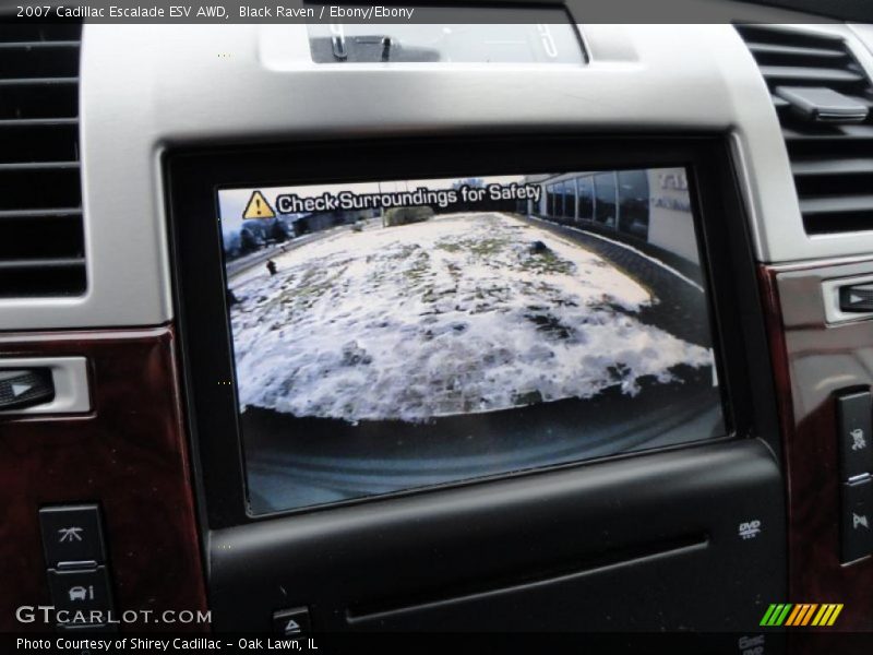 Black Raven / Ebony/Ebony 2007 Cadillac Escalade ESV AWD