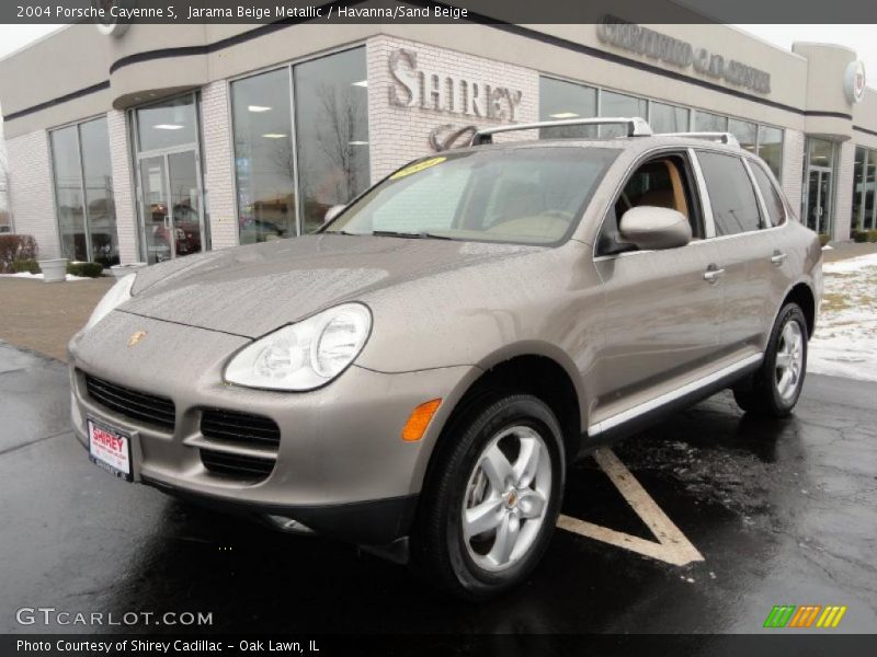 Jarama Beige Metallic / Havanna/Sand Beige 2004 Porsche Cayenne S