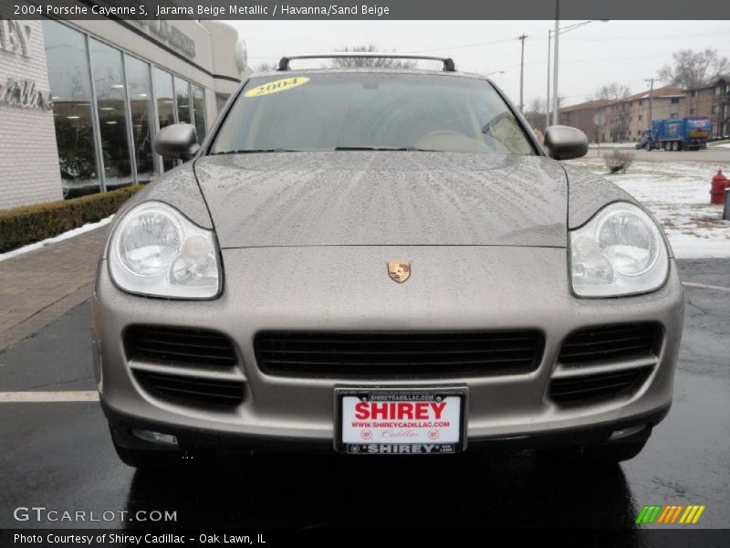 Jarama Beige Metallic / Havanna/Sand Beige 2004 Porsche Cayenne S