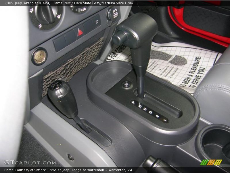 Flame Red / Dark Slate Gray/Medium Slate Gray 2009 Jeep Wrangler X 4x4