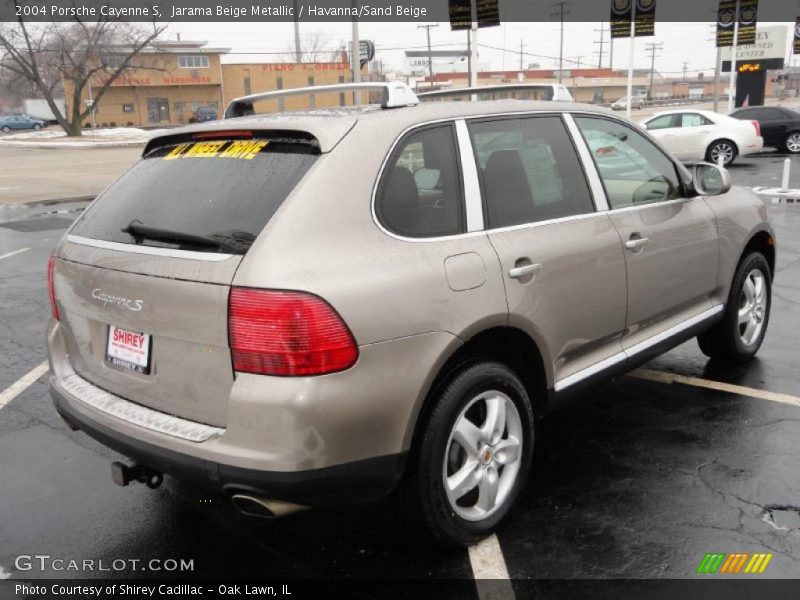 Jarama Beige Metallic / Havanna/Sand Beige 2004 Porsche Cayenne S