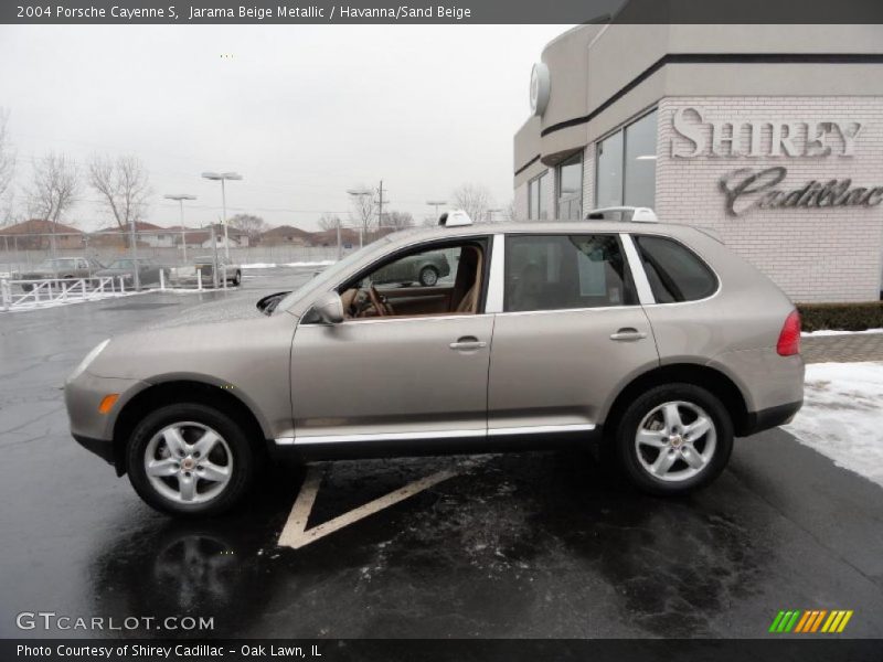 Jarama Beige Metallic / Havanna/Sand Beige 2004 Porsche Cayenne S