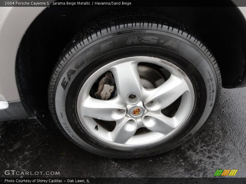 Jarama Beige Metallic / Havanna/Sand Beige 2004 Porsche Cayenne S