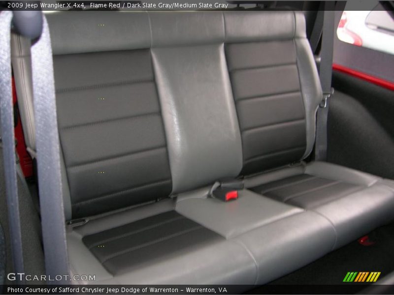 Flame Red / Dark Slate Gray/Medium Slate Gray 2009 Jeep Wrangler X 4x4