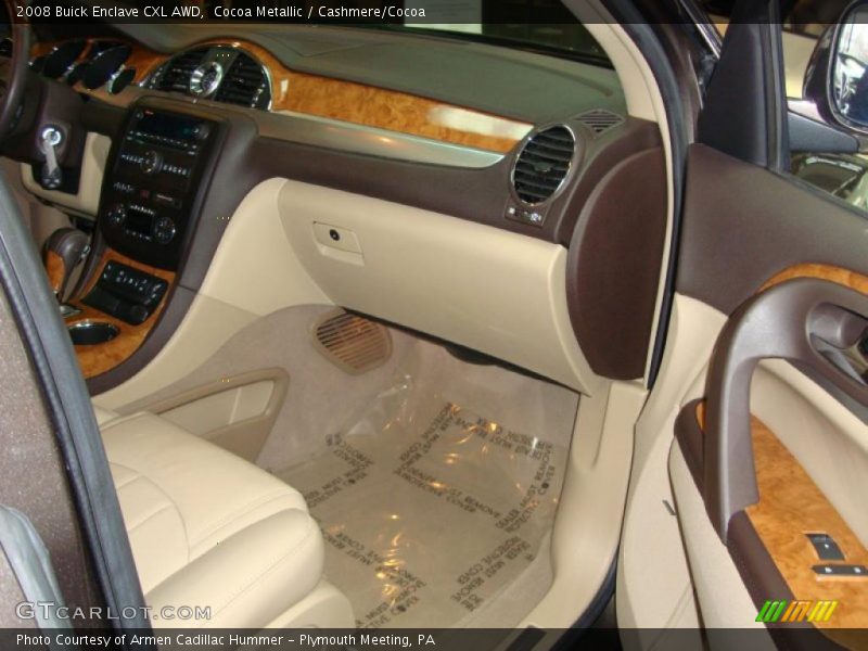 Cocoa Metallic / Cashmere/Cocoa 2008 Buick Enclave CXL AWD