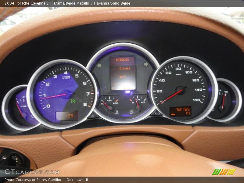 Jarama Beige Metallic / Havanna/Sand Beige 2004 Porsche Cayenne S