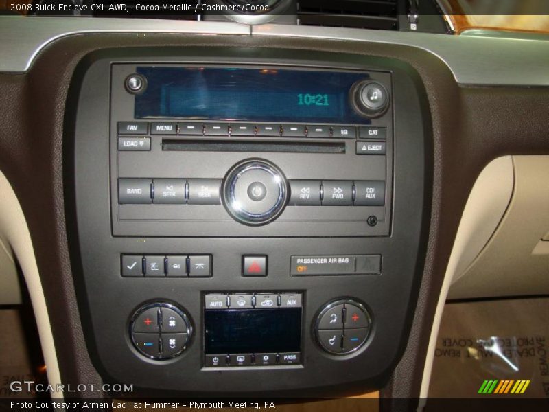 Cocoa Metallic / Cashmere/Cocoa 2008 Buick Enclave CXL AWD