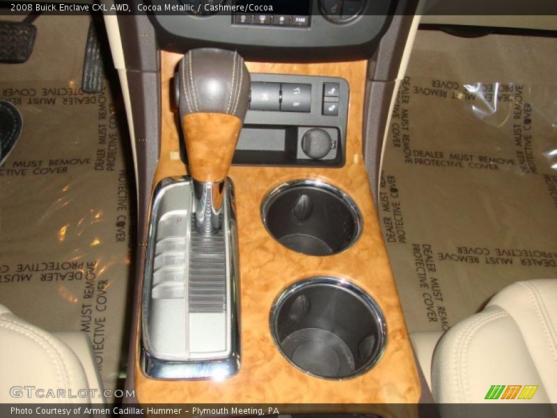 Cocoa Metallic / Cashmere/Cocoa 2008 Buick Enclave CXL AWD