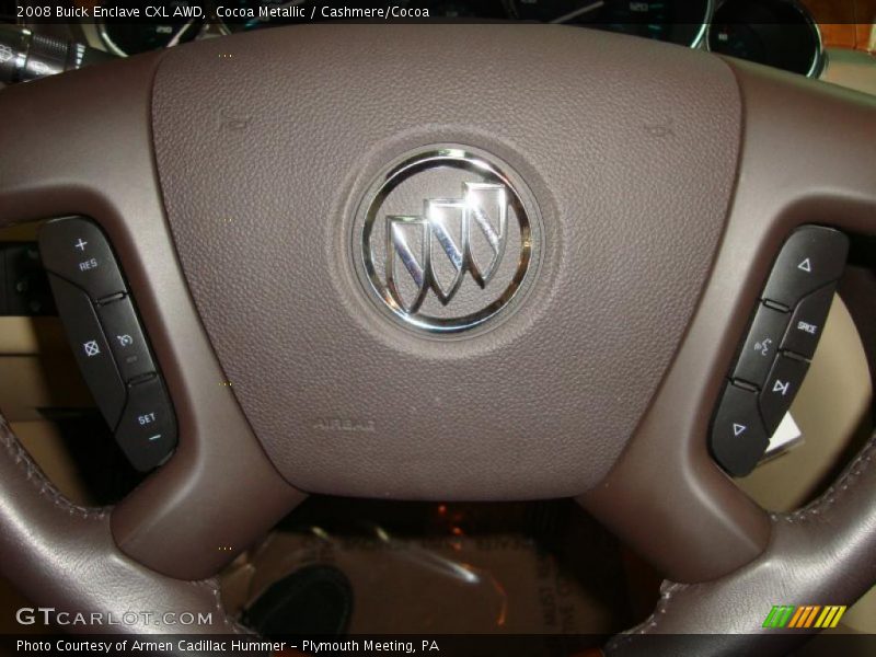 Cocoa Metallic / Cashmere/Cocoa 2008 Buick Enclave CXL AWD