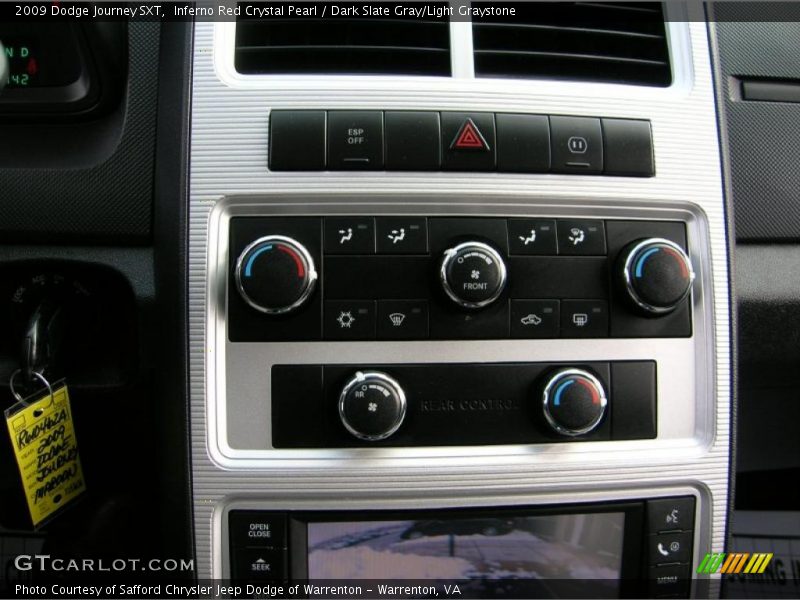 Inferno Red Crystal Pearl / Dark Slate Gray/Light Graystone 2009 Dodge Journey SXT