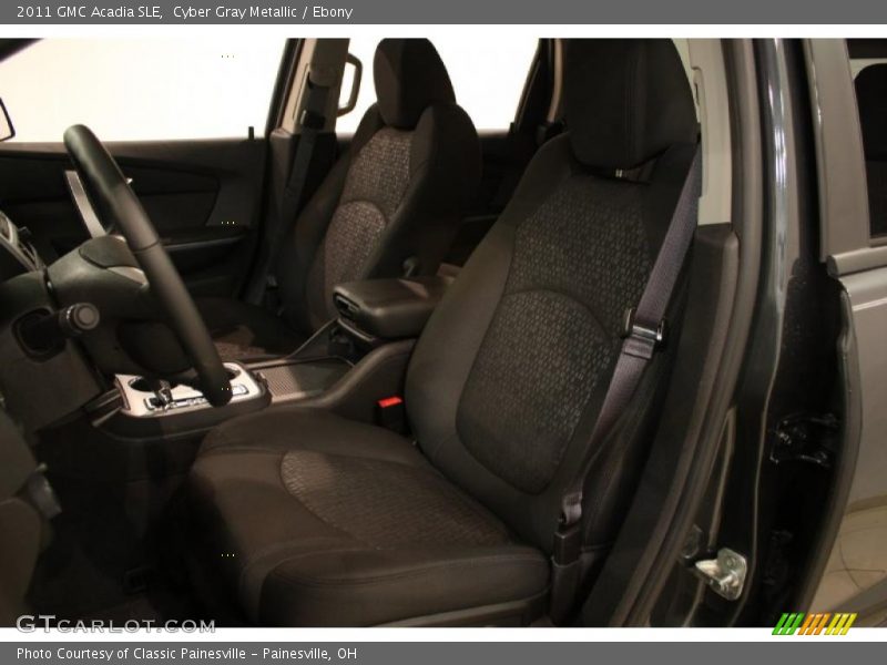 Cyber Gray Metallic / Ebony 2011 GMC Acadia SLE