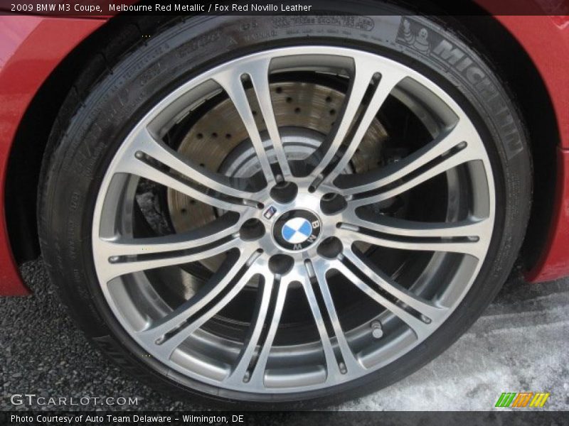 Melbourne Red Metallic / Fox Red Novillo Leather 2009 BMW M3 Coupe