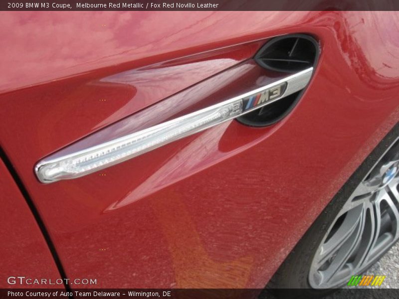 Melbourne Red Metallic / Fox Red Novillo Leather 2009 BMW M3 Coupe