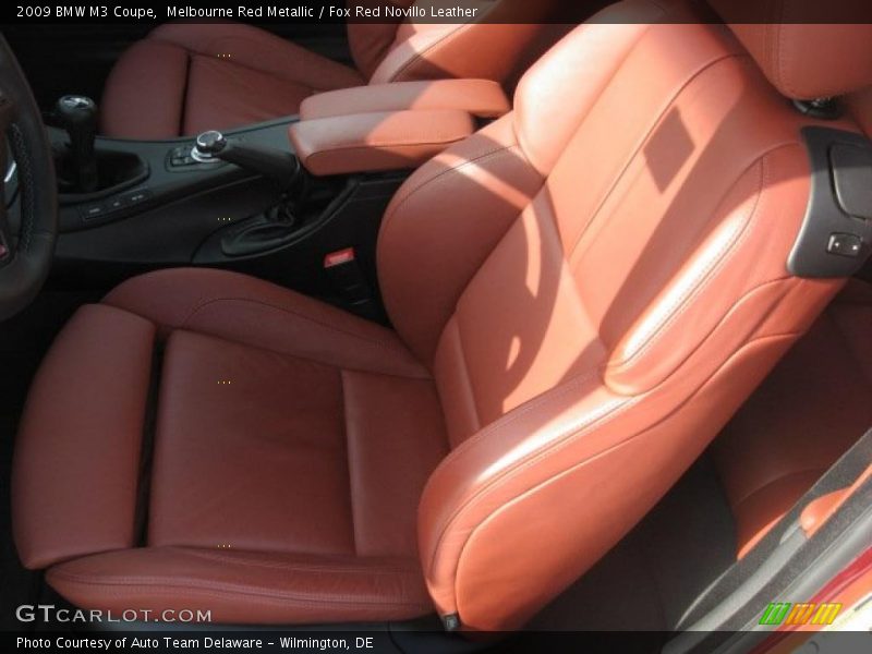 Melbourne Red Metallic / Fox Red Novillo Leather 2009 BMW M3 Coupe