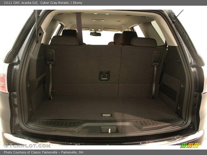 Cyber Gray Metallic / Ebony 2011 GMC Acadia SLE