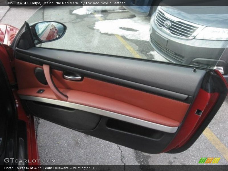 Melbourne Red Metallic / Fox Red Novillo Leather 2009 BMW M3 Coupe